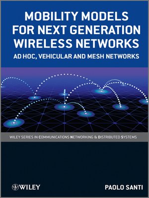 cover image of Mobility Models for Next Generation Wireless Networks